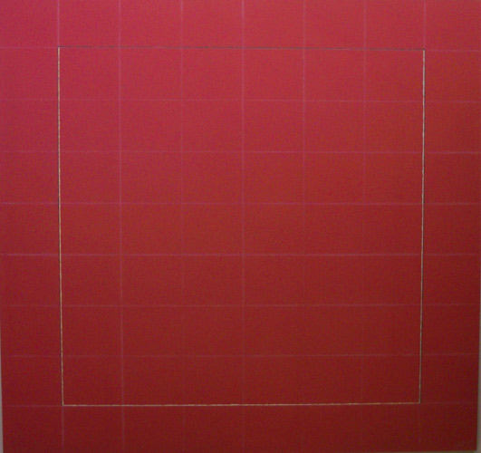 Inter_outer Sections 1975 76 by 80 inch acrylic on canvas painting