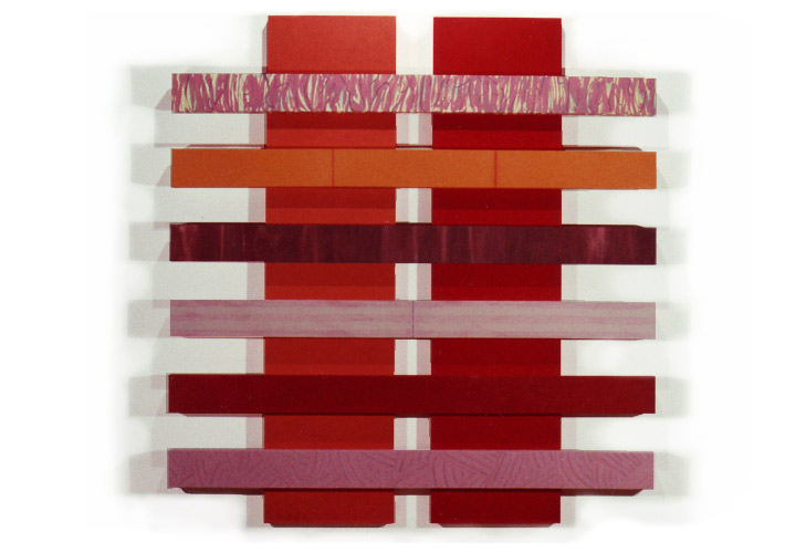 vista one 1981 84 by 96 inches Acrylic, canvas and wood